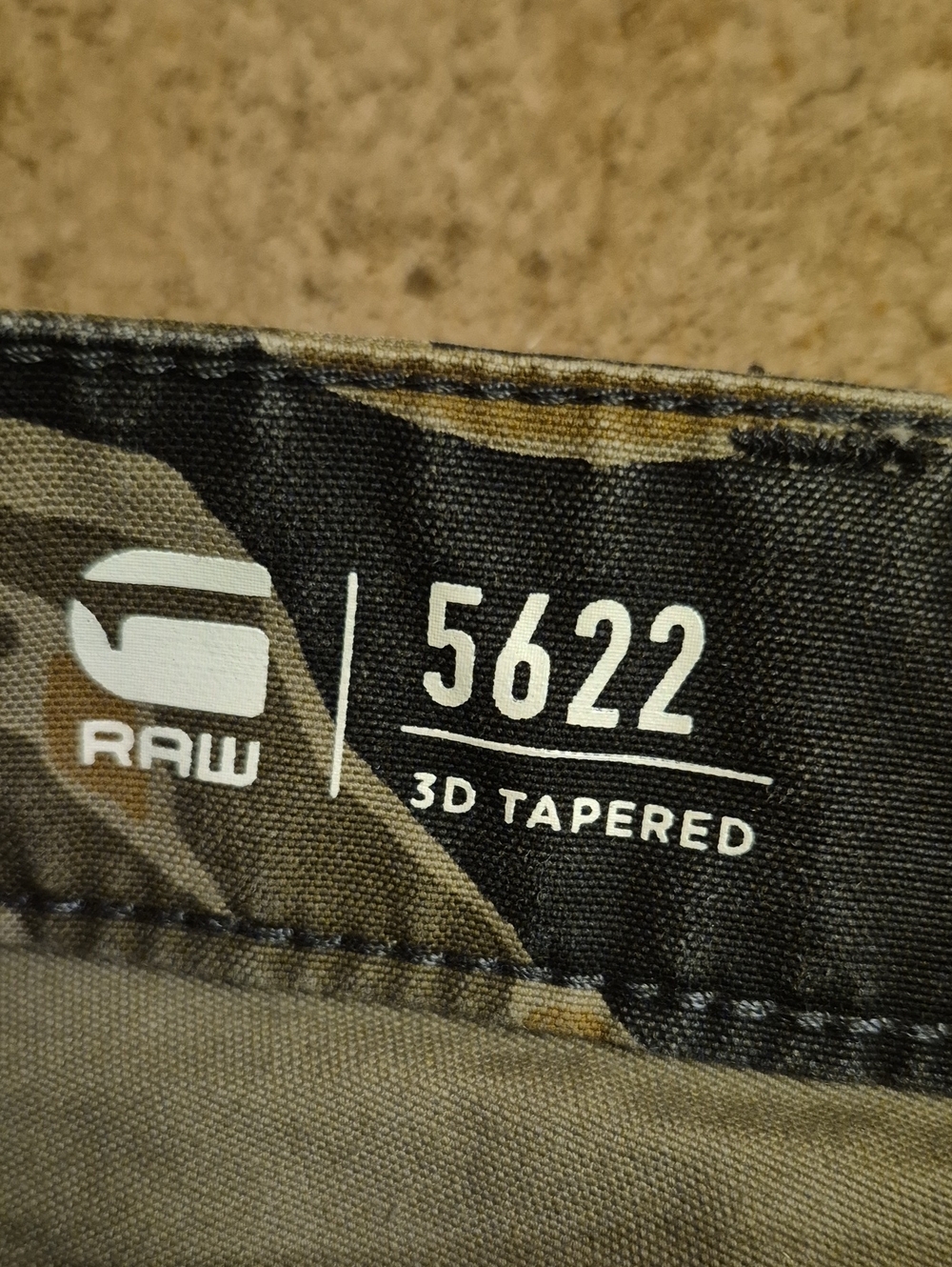 G-Star Tiger Camo slim tapered men's pants - Picture 3 of 4